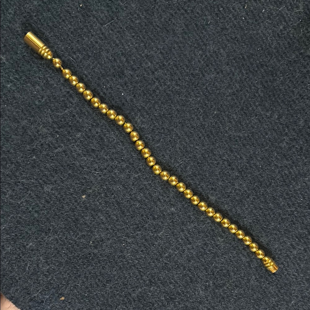 Gold Beaded Bracelet